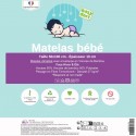 Matelas bébé 50x100 cm climatisé