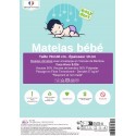 Matelas bébé 70x140 cm climatisé