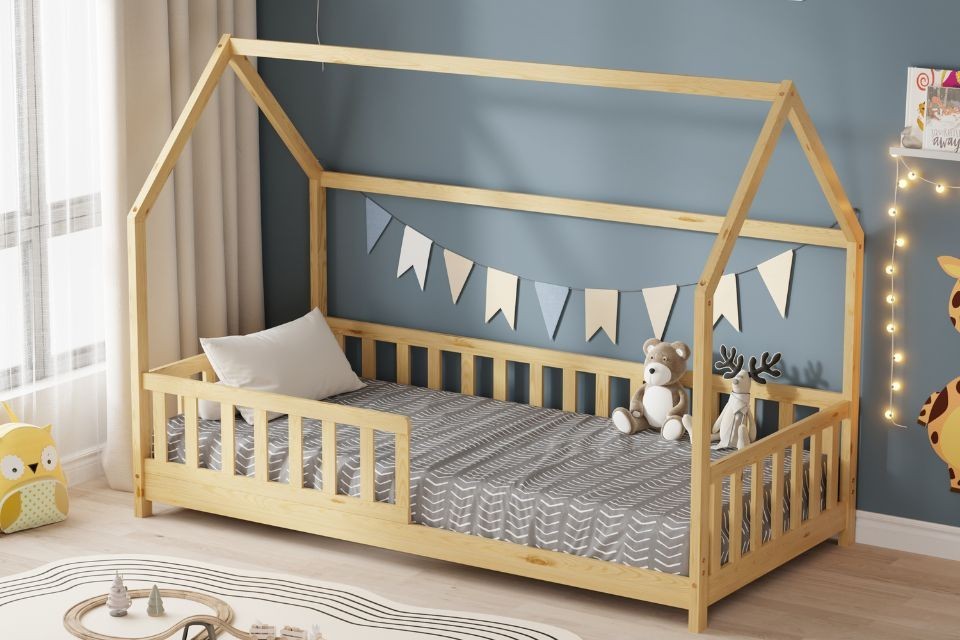 Lit cabane 90x190 cm - Tchoupi