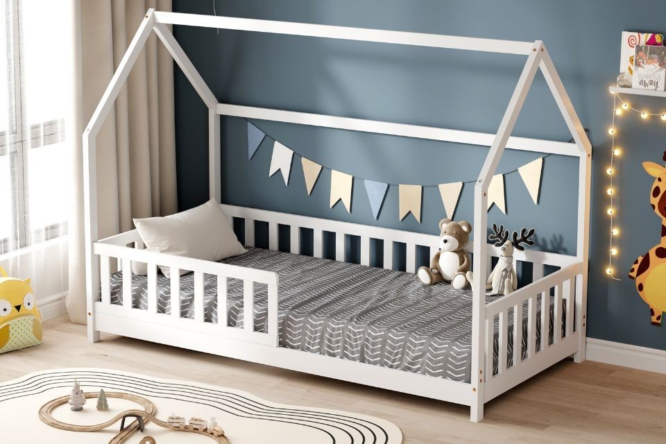 Lit cabane 90x190 cm - Tchoupi