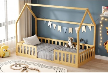 Lit cabane 90x190 cm - Nid enchanté