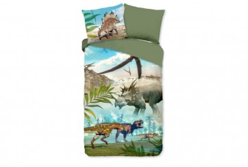 Parure de lit 140x200/220 cm kids Good Morning 33345 dinoworld