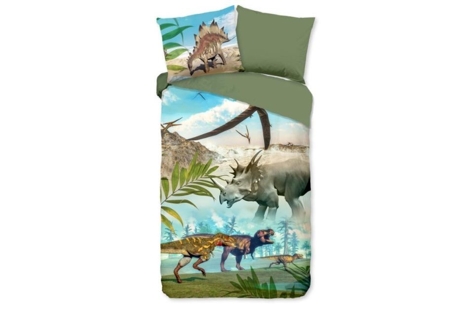 Parure de lit 140x200/220 cm kids Good Morning 33345 dinoworld