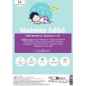 Matelas 60x120 pliant  Bambou, matelas de voyage 60x120