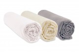 Drap housse 40x80 40x90 Coton Bio Mixte (Lot de 3)