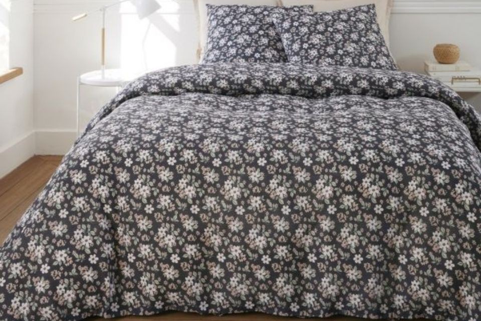 Parure de lit 240x260 cm Gaze de Coton Sakura