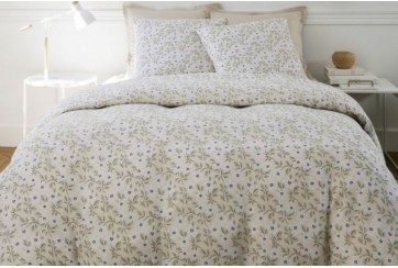 Parure de lit 220x240 cm Gaze de Coton Lucile