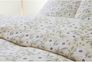 Parure de lit 220x240 cm Gaze de Coton Lucile