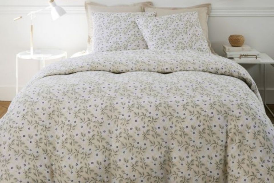 Parure de lit 240x260 cm Gaze de Coton Lucile