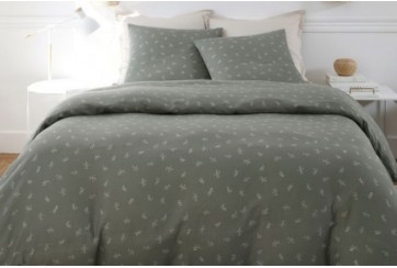 Parure de lit 240x260 cm Gaze de Coton Célestine