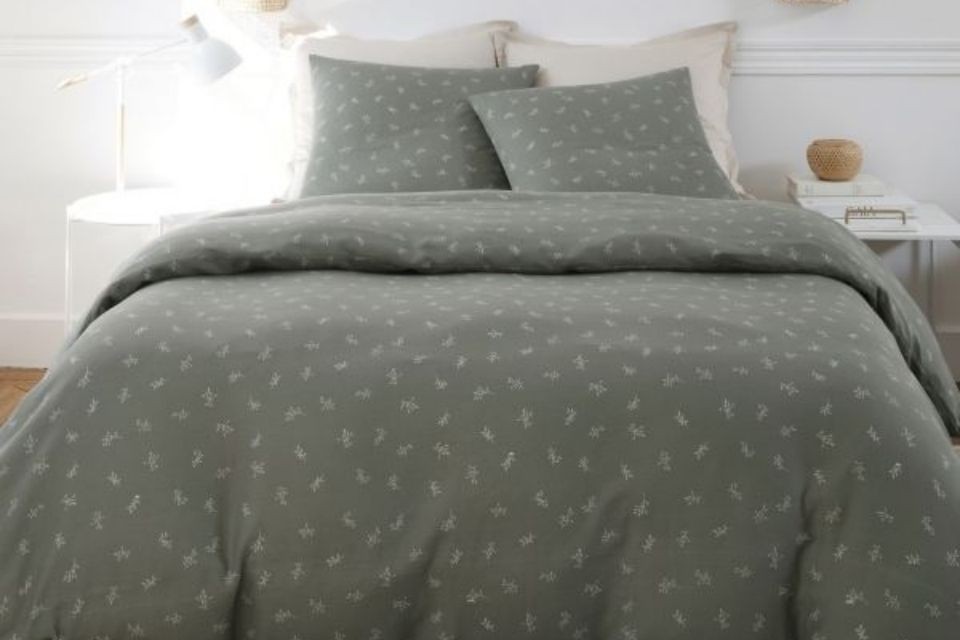 Parure de lit 240x260 cm Gaze de Coton célestine