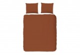 Parure de lit 200x200 / 220 cm Good Morning uni Easy Care - Marron