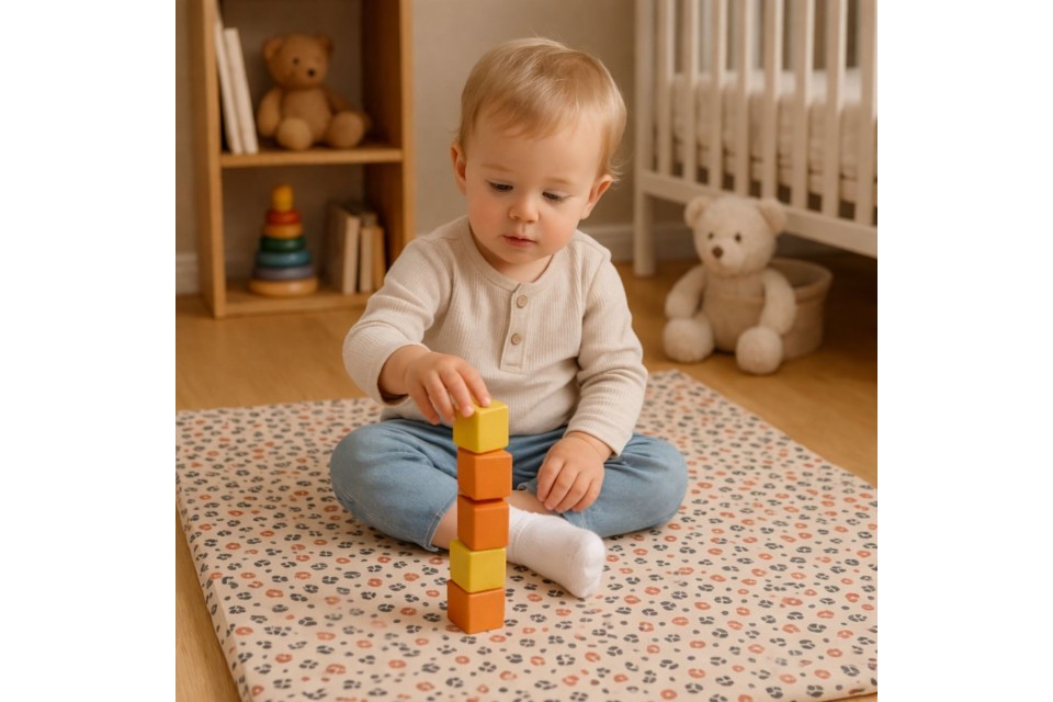 Tapis de sol imperméable motif felyna léopard