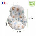 Coussin de chaise bébé PU - Animaux