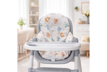 Coussin de chaise bébé PU - Animaux