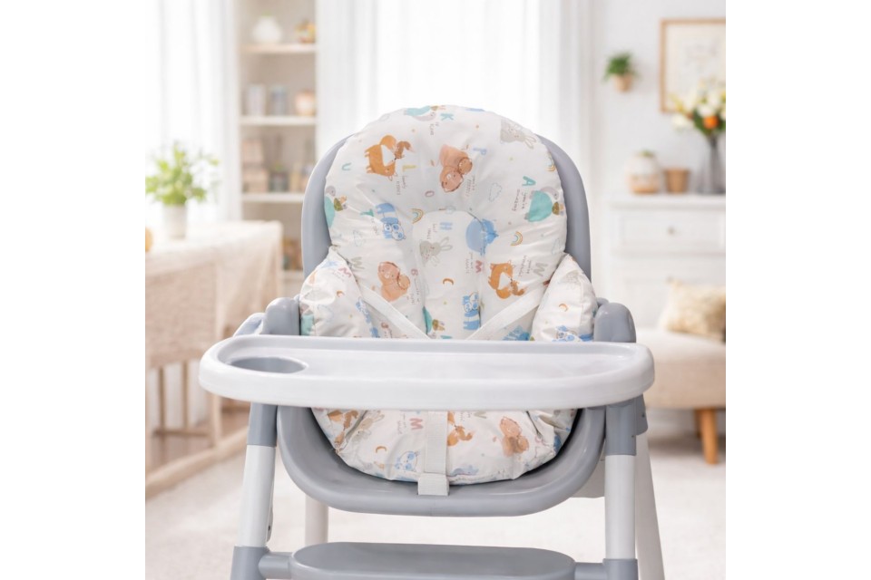 Coussin de chaise bébé PU - Animaux