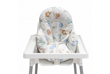 Coussin de chaise bébé PU - Animaux