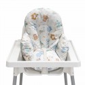 Coussin de chaise bébé PU - Animaux