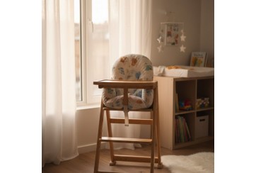 Coussin de chaise bébé PU - Animaux