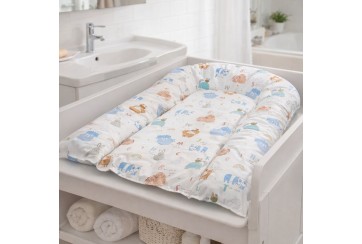 Matelas à langer bébé 45x70 cm PU - Animaux