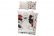 Parure de lit enfant 140x200 cm - 100% Coton - Mickey Minnie Love