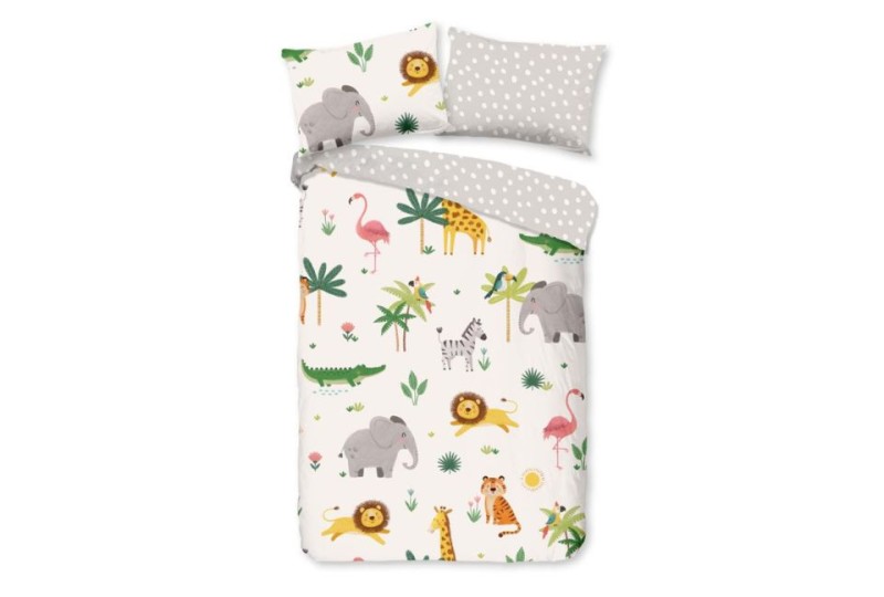 Parure de lit 120x150 kids Good Morning enfant - Jungle