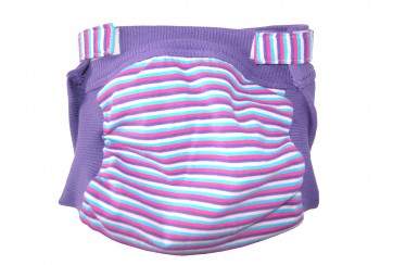 Couche lavable hybride Petit Pea (culotte seule) - Rayures