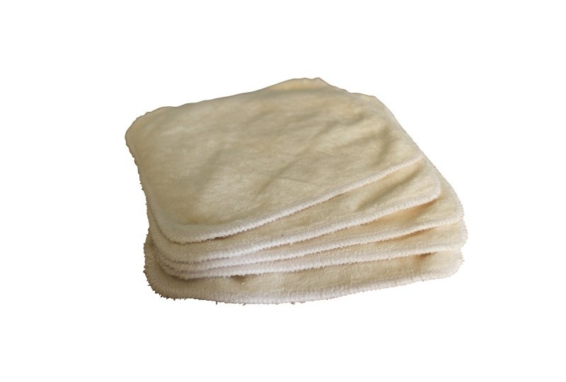 Lingettes Lavables Bébé Chanvre/Coton Bio (lot de 10)