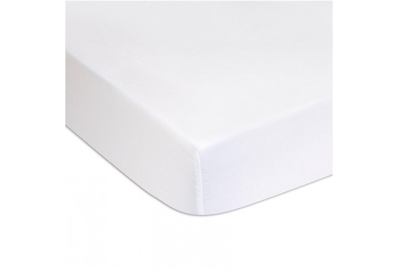 Protège-matelas imperméable en tissu éponge - blanc - 140x200 cm