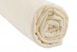 Lot de 3 draps housse Coton Bio - 60x120 Noisette blanc et écru