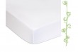 3 Draps housse Coton Bio Blanc + 2 Alèses Coton Bio 70x140