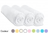 Drap housse 40x80 40x90 Bébé Coton Jersey (Lot de 3)