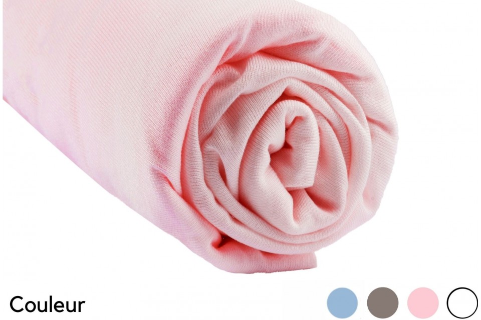 Drap housse 160x200 cm  viscose de Bambou 