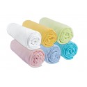 Drap housse 50x100 Bébé Coton Mixte (Lot de 6)