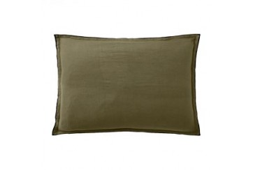 Taie d'oreiller 100% Lin Lavé, Taille 50x70 cm