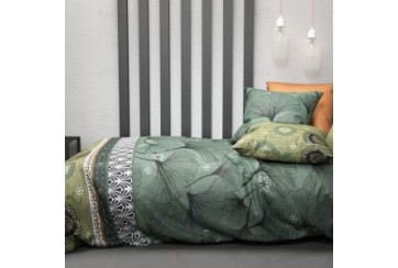 Parure de lit 240x260 cm 100% Coton 57 fils Faba