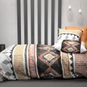 Parure de lit 220x240 cm 100% Coton 57 fils Sanna