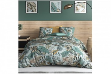 Parure de lit 240x260 cm 100% Coton fils Cancun deux places