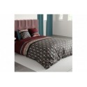 Parure de lit 140x200 cm 100% Coton 57 fils Grenade