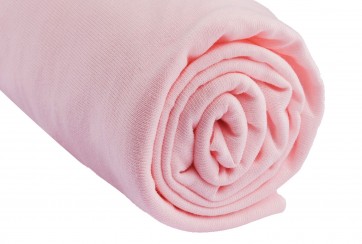 Lot de 3 draps housse fille coton rose blanc parme 70x160