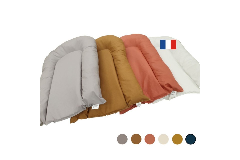 MEYCO Housse de matelas à langer gaufrée peluche Sand 50x70 cm