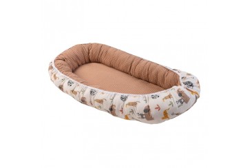 Cocoon bébé, Matelas & Nid d'ange, Réducteur lit "SAVANNE"