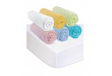 6 Draps housse 50x100 Coton Mixte + 2 Protèges-matelas