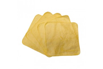 lot de 20 carrés démaquillants 9x9cm Biface écru