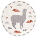 Tapis rond ANDINA by Mon Petit Art D135 cm