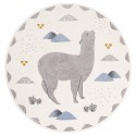 Tapis ANDINO ROND by Mon Petit Art D135 cm cm