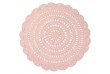 Tapis Coton ALMA NUDE Diam 120 cm
