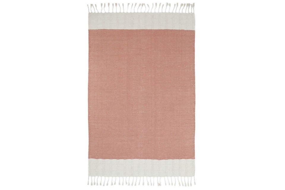 Tapis Coton LUCIA ROSE LIEGE 100 x 150 cm