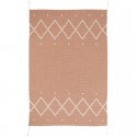 Tapis Coton MALLORCA ROSE ARGILE 100 x 150 cm