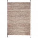 Tapis Laine LHENA BRUN ROSE M 120 x 170 cm